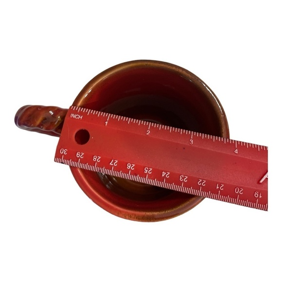 GRYPHONWARE
BEHIND EVERY SUCCESSFUL MAN IS AN ASTONISHED WOMAN RED GLAZED MUG - Picture 10 of 11